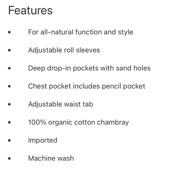 Duluth Trading Blue Denim Chambray Shirt Dress - Picture 7 of 7